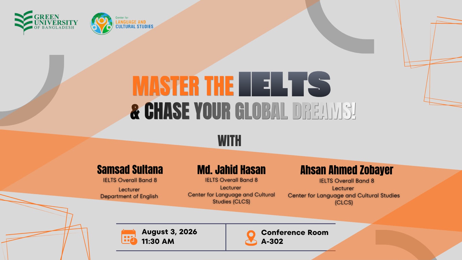 Successfully Conducted the Seminar "Master the IELTS & Chase Your Global Dreams!"