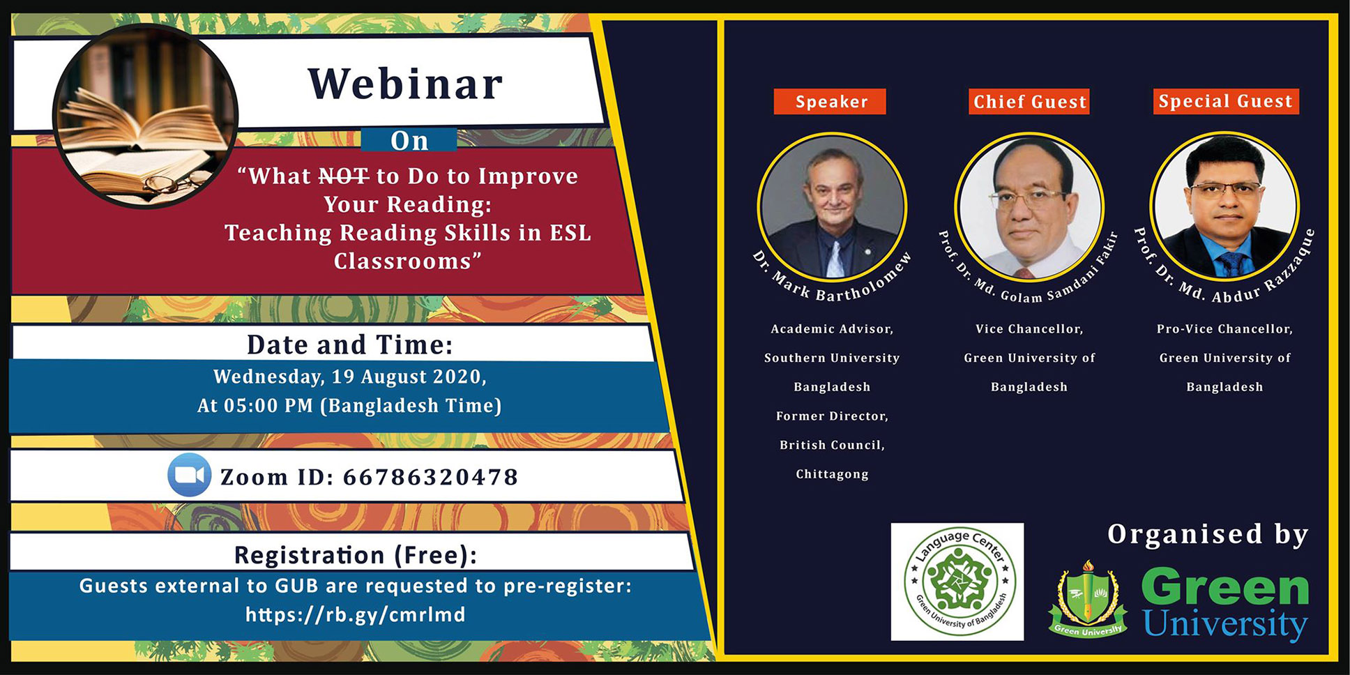 Webinar by GULC with Mark Bartholomew